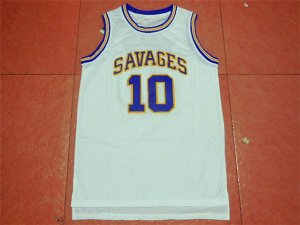 Maillot De Basket NCAA Qklahoma State University Dennis Rodman 10 Blanc